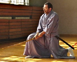 Victor Cook sensei, 7th dan kyoshi, head of Shinbukan